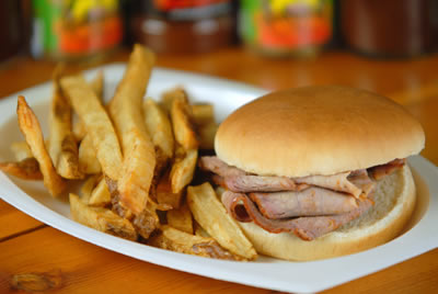 Kid's Eat Free - Kid's Piggy Meal at Buckingham's BBQ